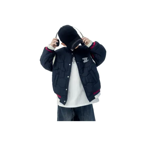 The panda is round Темно-синий Kids Tops