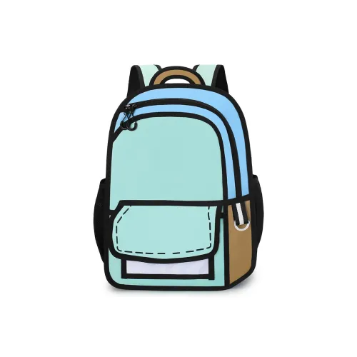 Vack Нейлоновый Рюкзак Стандартный Унисекс Синий Розовый Желтый