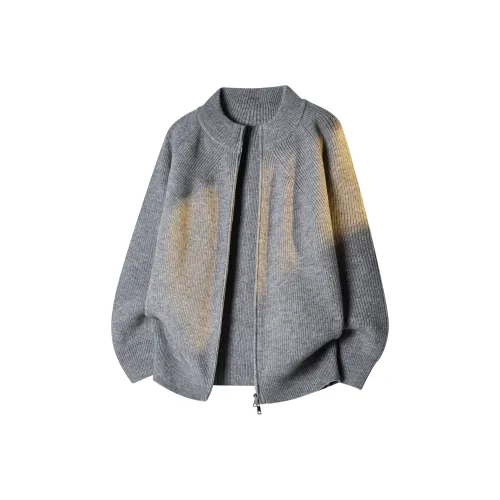 PASOK Трикотажная ткань Кардиган Свитер Мужской