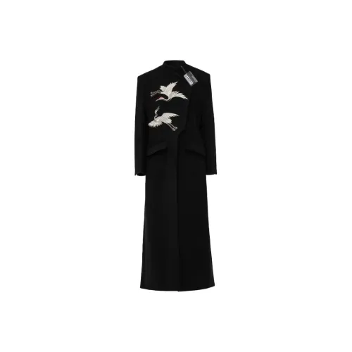 DAND Черное Унисекс Пальто