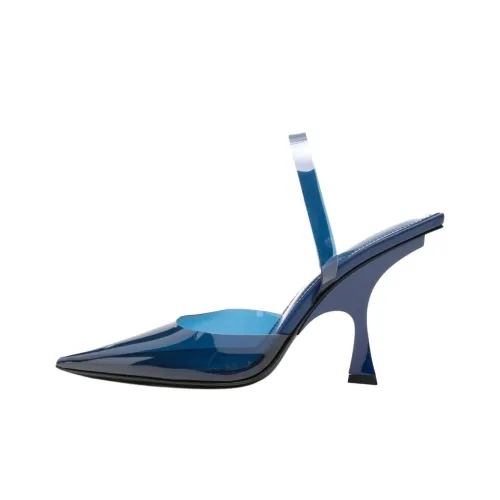 The Attico Узкий каблук Высокие каблуки 10 см Женские Синий