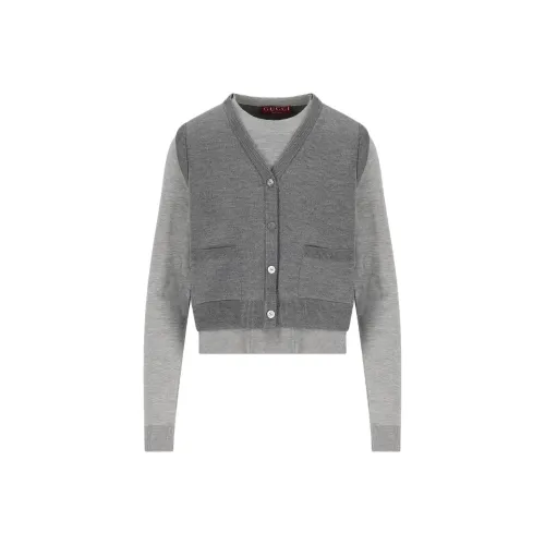 GUCCI Серые Женские Свитера