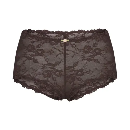 SKIMS FW25 Эластичный Кружево BOY SHORT Boxer Briefs Women's