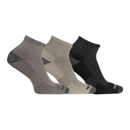 MERRELL Темно-кофейный Светло-кофейный Черный 3 упаковки унисекс носки