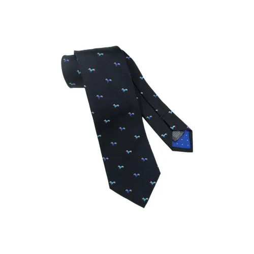 Paul Smith Шелковые галстуки Мужской Черный Синий
