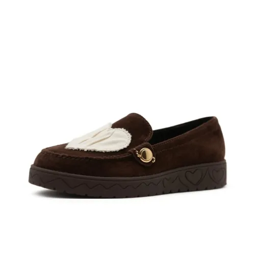 7 SEVFUN Лоферы Коричневый Женские