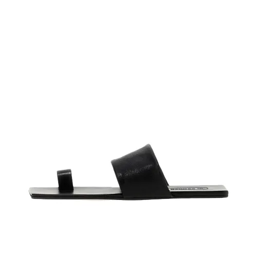 JIL SANDER Шлепанцы Женские Черные