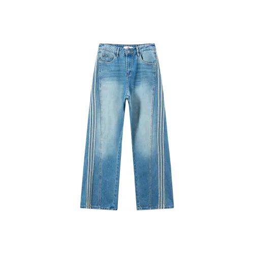 Lee Cooper Осенние и Зимние Джинсы Мужские Синие