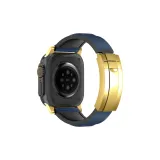 Синий Gold Складная застежка