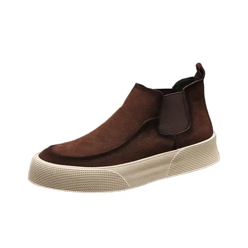 SENJIALUO Ботильоны Коричневый Мужской