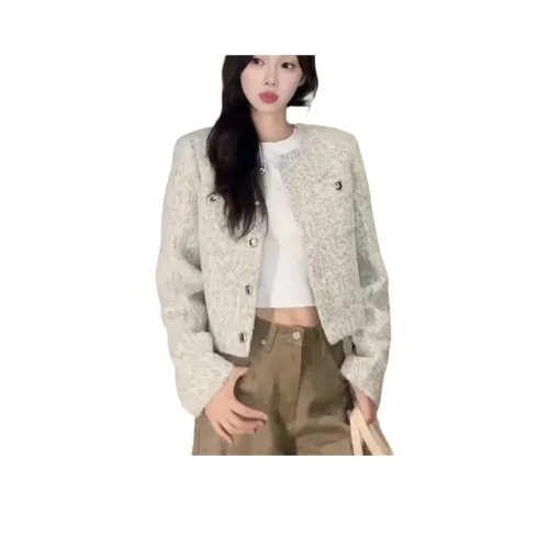 GIUHF Мятно-зеленый Женский Куртка