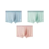 Светло-синий + Светло-зеленый + Вишневый цветок Розовый