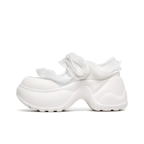 Lee Cooper Платформа Туфли Мэри Джейн 7 см Женские