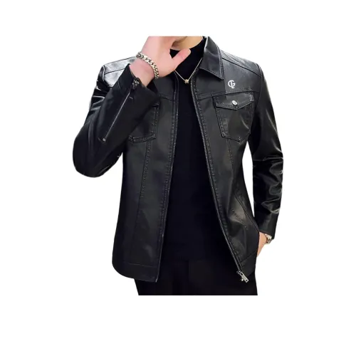 GELANYIFU GL Черный флис с подкладкой унисекс куртки