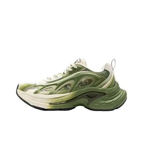 ANTA Fuyao LT Амортизация Рекомендуемый рост Увеличение Низкий Топ Повседневная обувь Женская