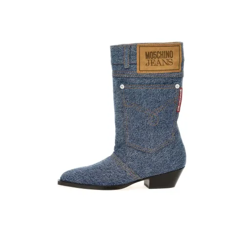 MOSCHINO Ботильоны Женские Синие