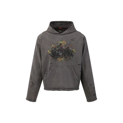 PEOPLESENSE Серый Унисекс Свитшоты