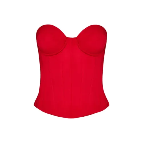 OH POLLY Кружево Вверх CORSET Топ Без бретелей Топ Женские