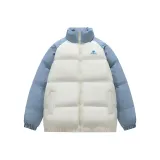 Бежевый абрикос и светло-голубой