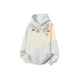 Тяжелый полиэстер-хлопок, белый, серый, фотиния