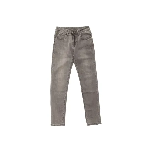 SO ILL Gray Men's Jeans SO ILL Серый Мужские Джинсы