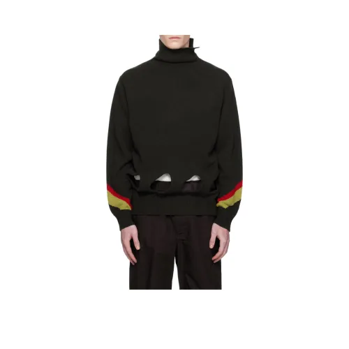 TOGA VIRILIS Хаки Мужские Свитера