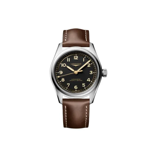 Longines Spirit Collection Автоматический Механический Механизм Унисекс Часы 39 мм Черный Циферблат