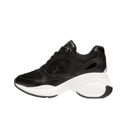 MICHAEL KORS Zuma Low Топ Толстоподошвенные кроссовки Женские Черный