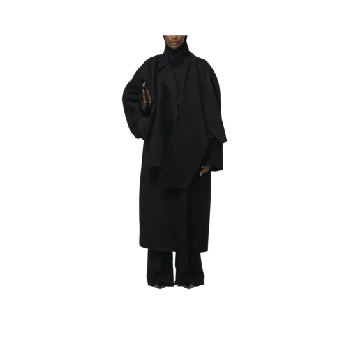 RECTO FW25 Классический Belted Ручная работа Пальто Женские