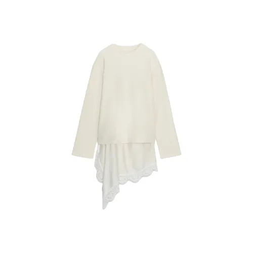 ZARA Collaboration Белый Женский Трикотаж