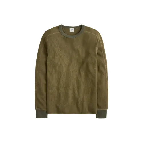 J.Crew Оливково-зеленые Мужские T-рубашки