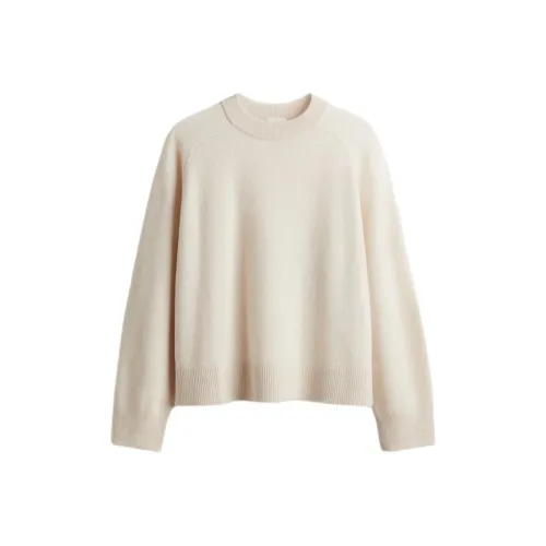 H M Светлый Бежевый Женские Свитера