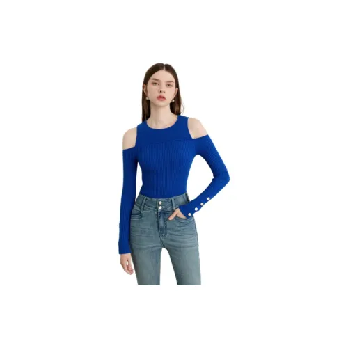 DPLAY Маленький Синий Женский Трикотаж
