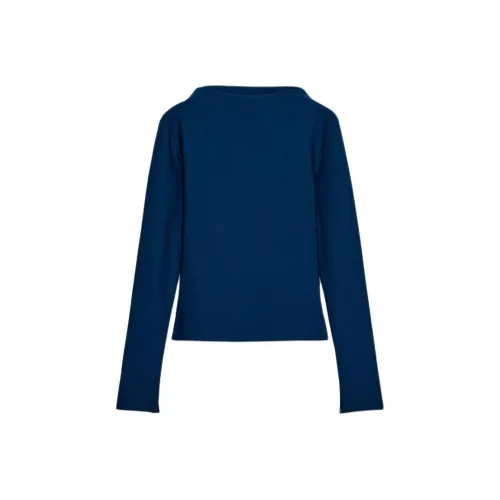 ZARA Морской синий Женские T-рубашки