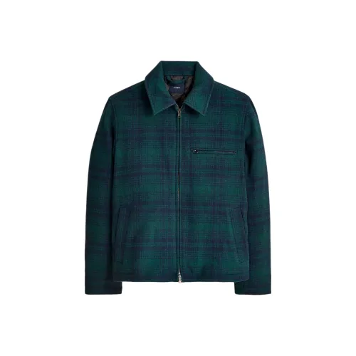 J.Crew Мужские куртки цианового цвета