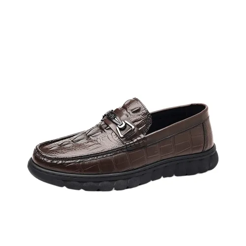 MEXICAN Деловой повседневный стиль Кожаные лоферы Мужские