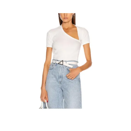 John Elliott Белые Женские T-рубашки