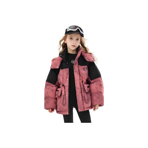 GOYN Хлопковый пуховик Зимний Анкора Красный Подростки