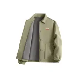 [Thickened и с флисовой подкладкой] Серый горошек зеленый (Логотип Mb Jump Corgi на груди)