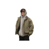 Армейский зеленый (Хлопковый пуховик)