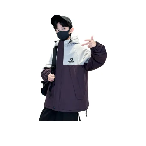 Lanza Повседневный хлопковый пуховик зимний для подростков