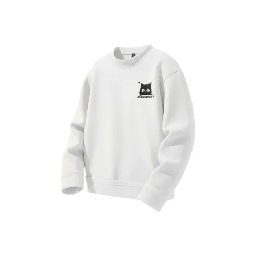 JEANSWEST Стандартная Длинная Рубашка с Длинными Рукавами Унисекс