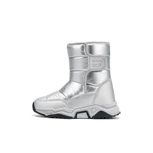 KINDDOG Slip-resistant Abrasion-resistant High Top Детские Хлопковые Ботинки