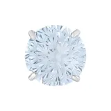 Снежные горы, синий фейерверк, вырез, серьги-гвоздики [один]