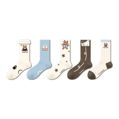 DJUNGLE Щенок Ode Женские носки до икры MID