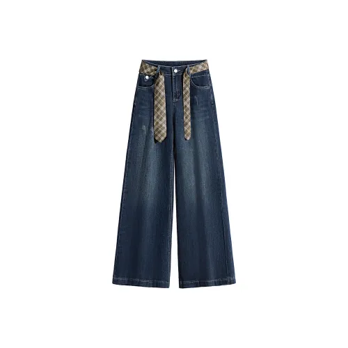 Cypress House Темно-синий женский джинсы