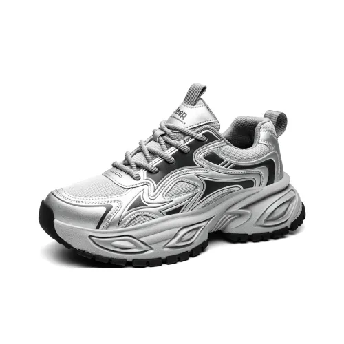 Jeep Толстая подошва Низкий топ Мужской