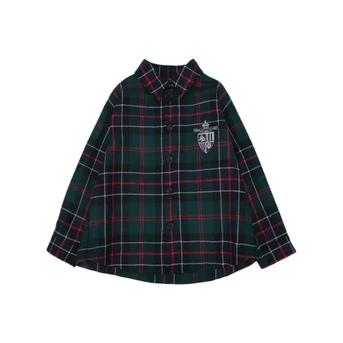 FENDI Зеленый Kids Повседневные Рубашки