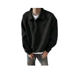 Черный с флисовой подкладкой