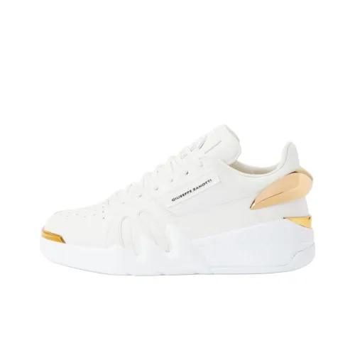 Giuseppe Zanotti GZ Talon Low Скейтборд Кроссовки Мужские Белые